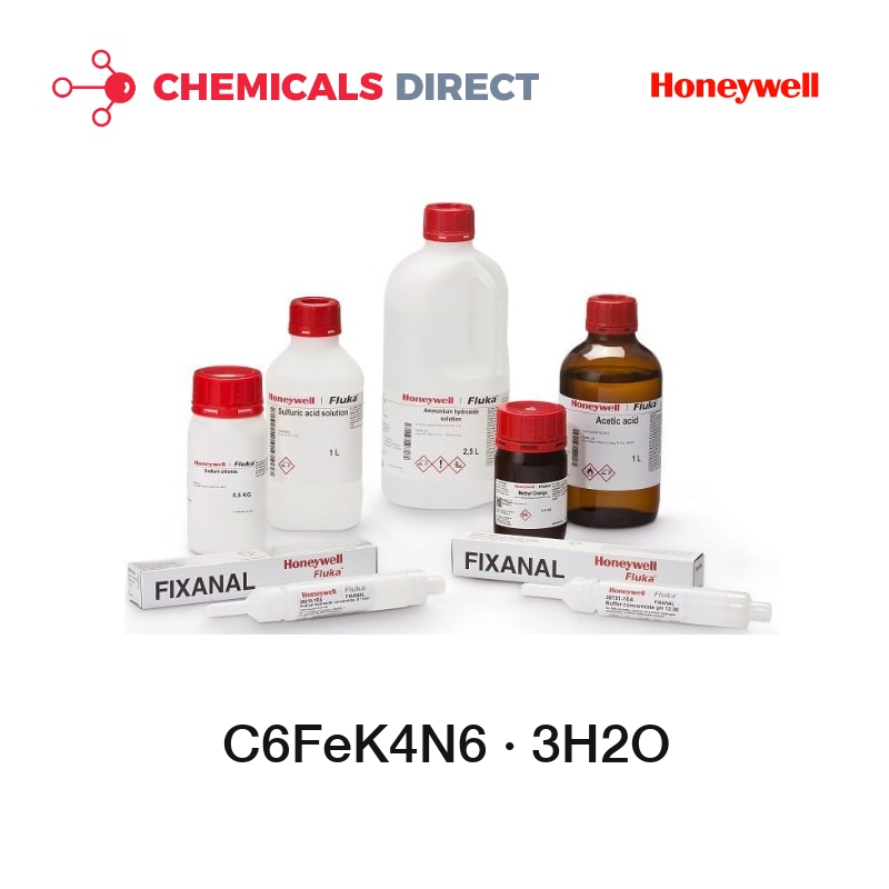 C6FeK4N6 · 3H2O